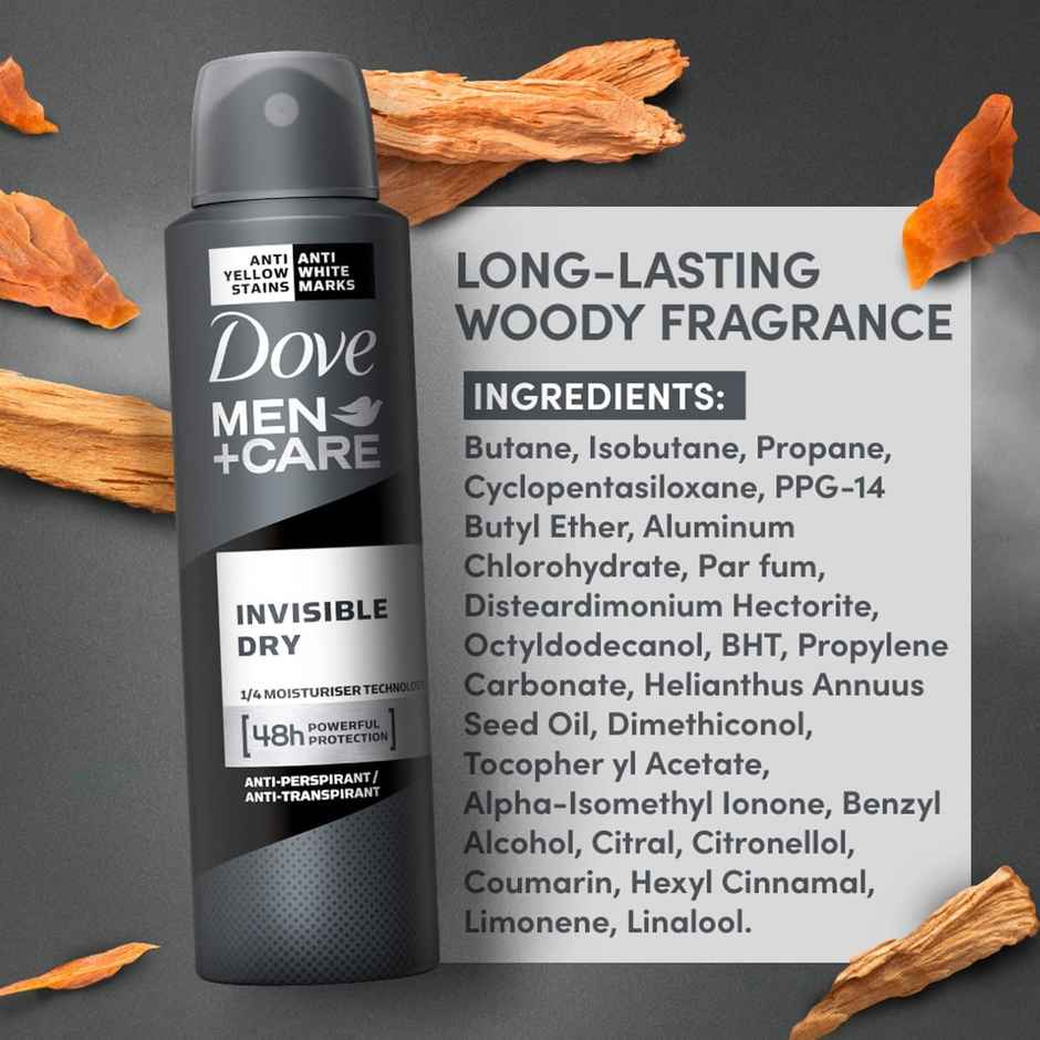 Dove Men+Care Invisible Dry Spray Antiperspirant Deodorant