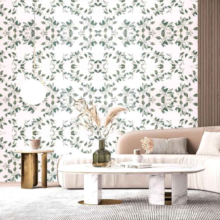 Wollzo Nature Vines Decorative Wallpaper (45 X 500 Cm)