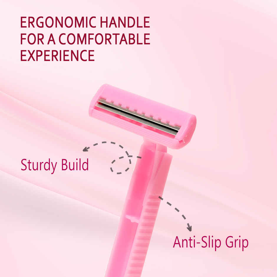 Bronson Professional Disposable Hair Removal Razor | Women Perfect For Legs, Arms & And Bikini Line