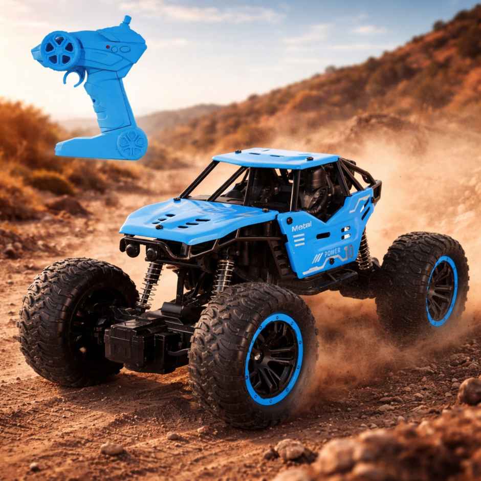 Race n Roll 2.4G Remote Control Rock Crawler Blue