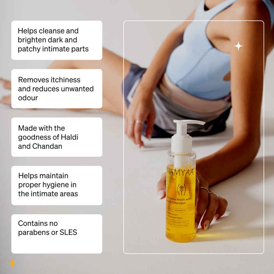 Namyaa Haldi Chandan Intimate Hygiene Wash