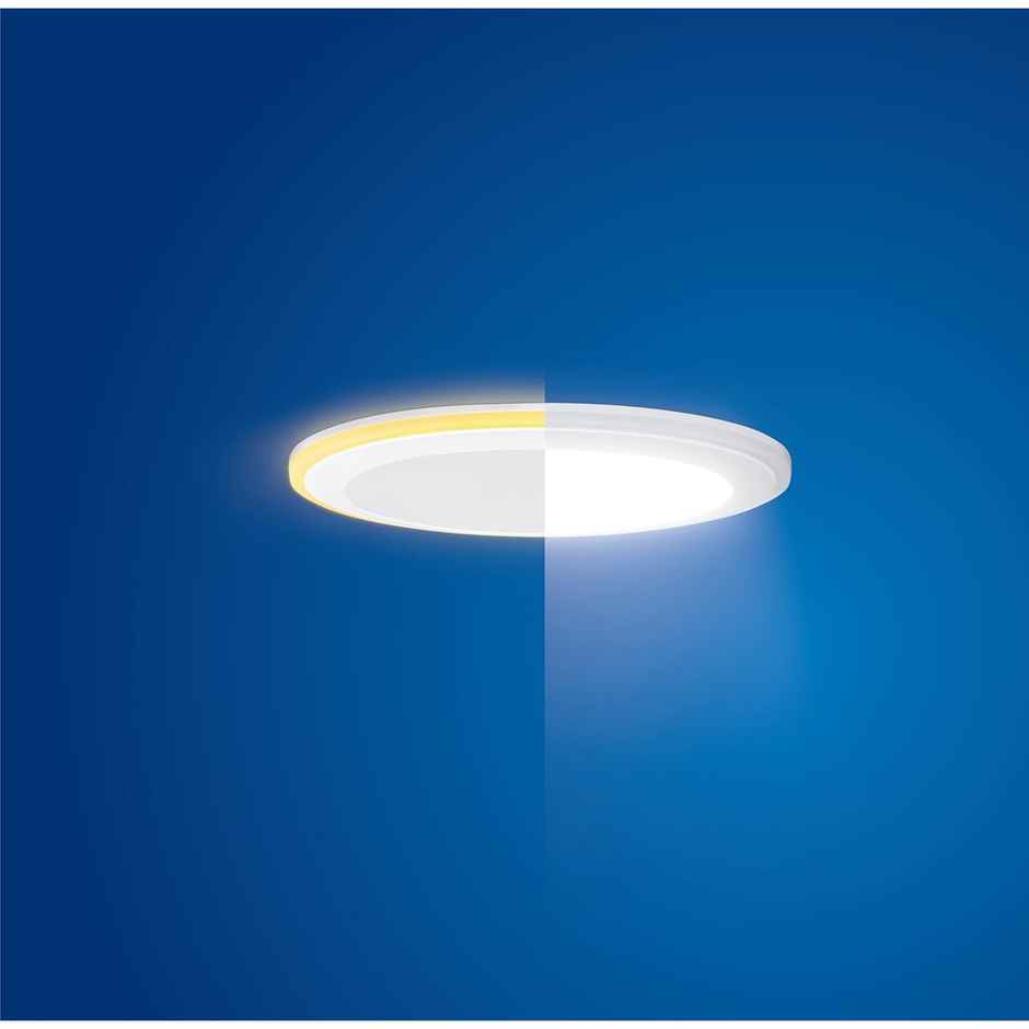 Philips Led 10W Round Twin Glow Led Dl (Ww + Cdl)