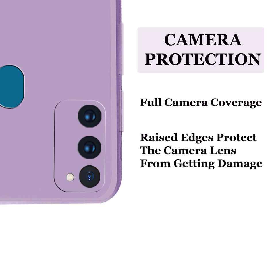 Artistque Case For Samsung Galaxy M21 / Samsung Galaxy M30S Back Cover - Plain Liquid Silicone Cover