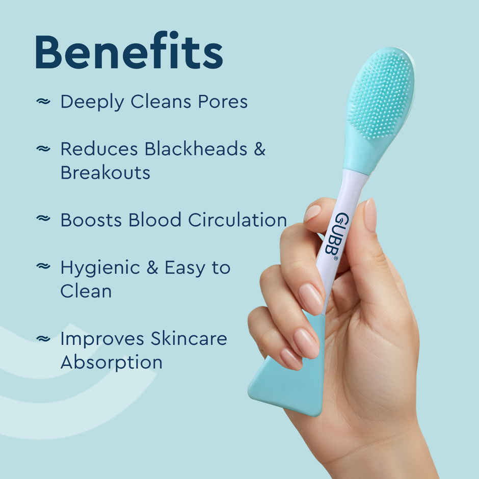 GUBB Silicon Face Pack Brush