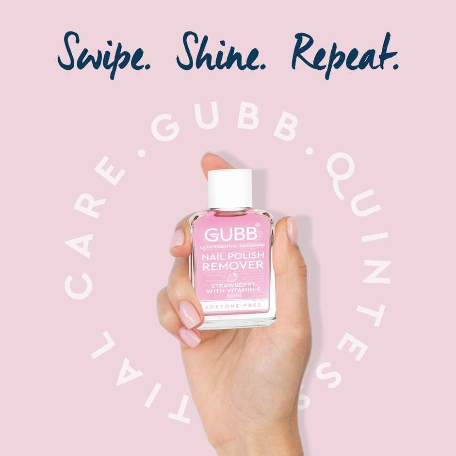 GUBB Nail Polish Remover | Strawberry