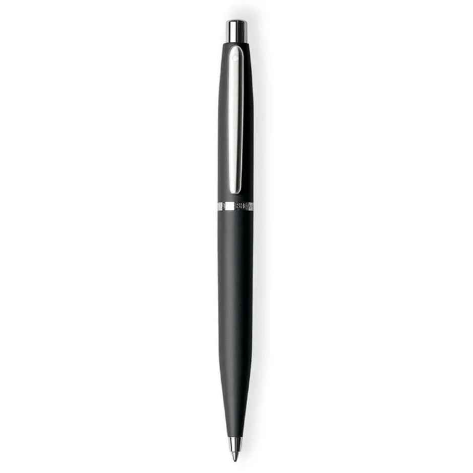 Sheaffer VFM Gift Set Ballpoint Pen | Chrome Plated Trims | Matte Black | With Small Notebook