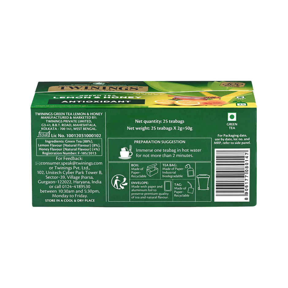 Twinings Lemon And Honey Green Tea