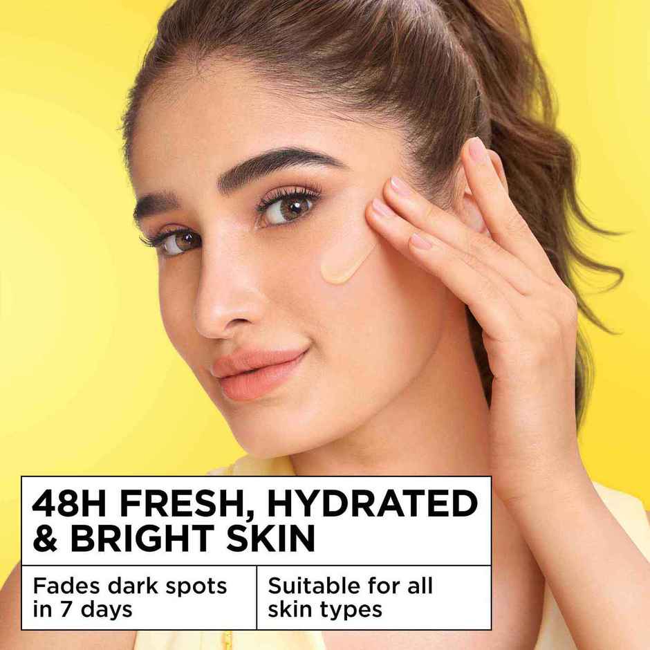 Garnier Fresh & Plump Niacinamide Sorbet Moisturizer, 4.5% Niacinamide+Peptide+BHA+Vitamin C