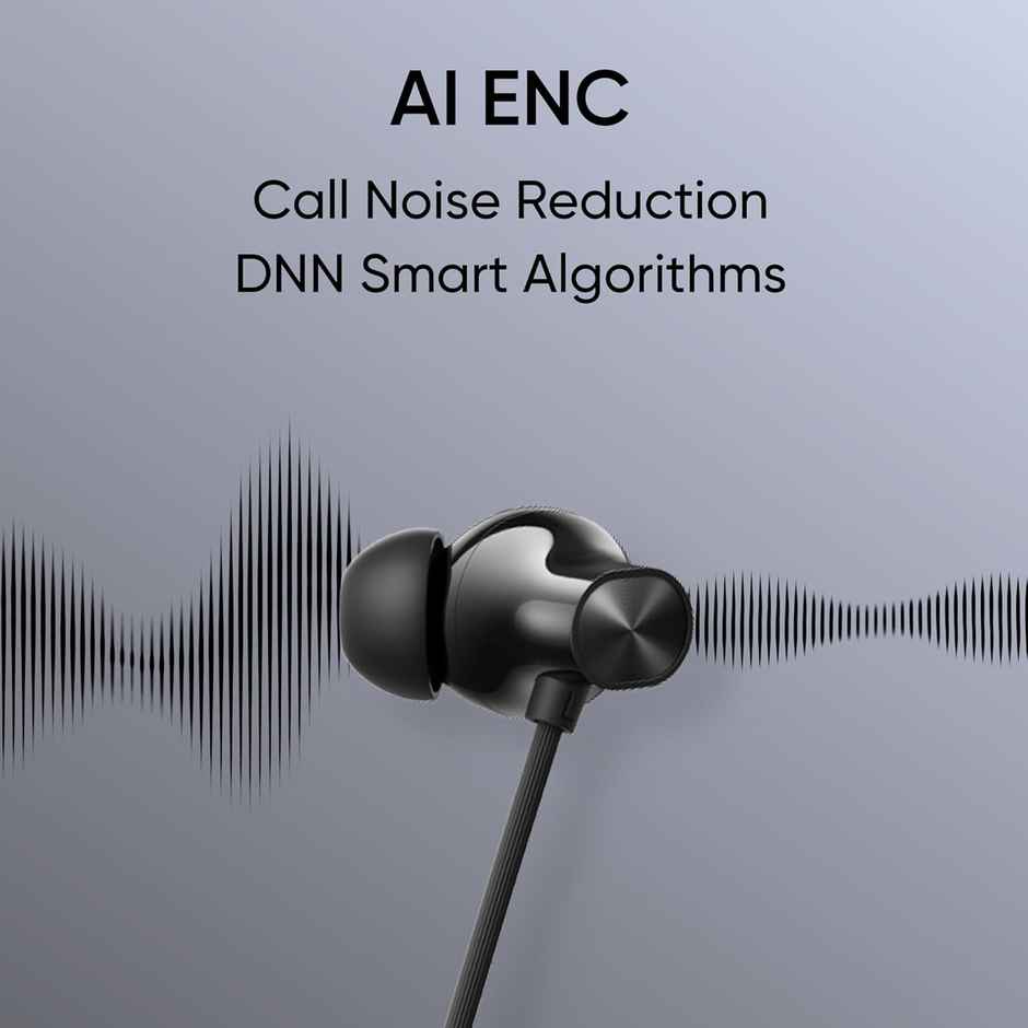 realme Buds Wireless 3 Neo in Ear Bluetooth Neckband with 13.4 Mm Dynamic Bass Boost Driver,Upto 32 Hours Playback,Fast Charge,Ai Enc,45Ms Low Latency,Ip55 Dust&Water Resistannt&Bluetooth V 5.4 - Black