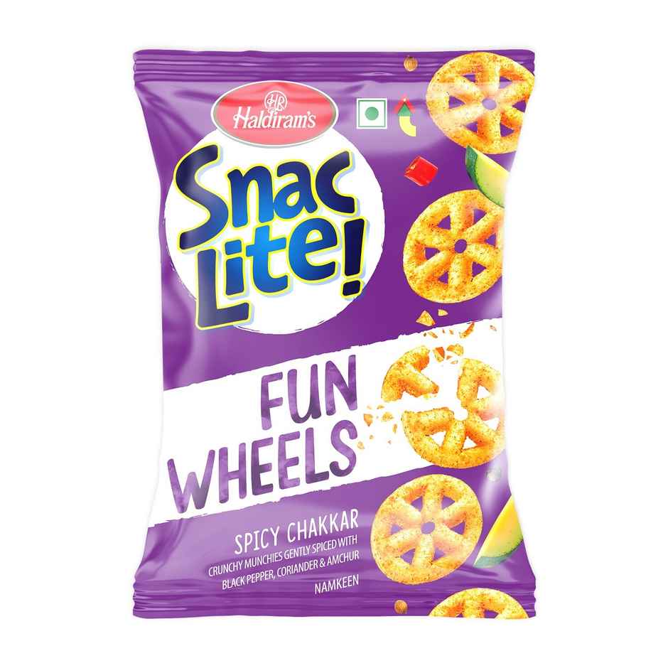 Haldiram's Snac Lite Fun Wheels Spicy Masala Combo