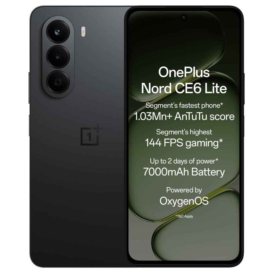 Oneplus Nord CE6 Lite | 8GB RAM | 256GB Storage | Hyper Black