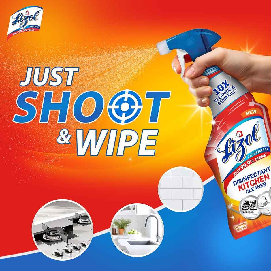 Lizol Kitchen Cleaner & Degreaser Spray