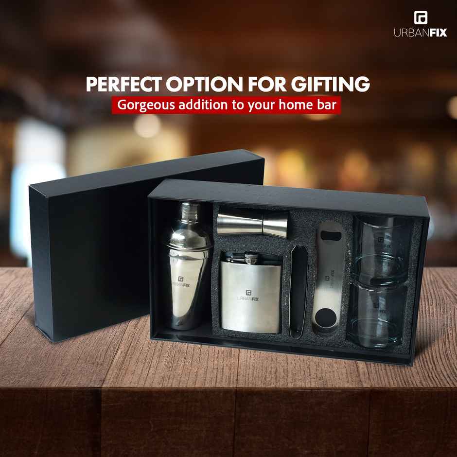 Urbanfix Bar Tool Set In Black Gift Box