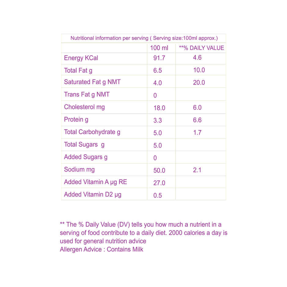 Vijaya Gold Full Cream Fresh Milk | Pouch