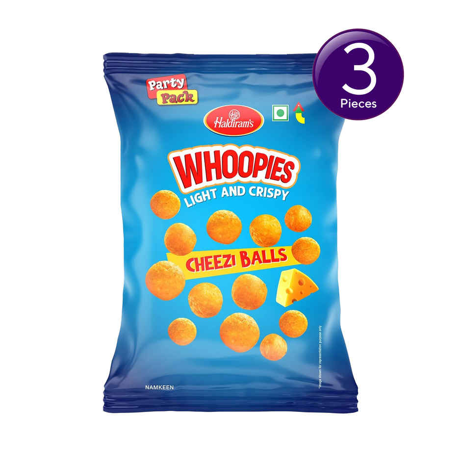 Haldiram's Whoopies Cheezi Balls Combo 