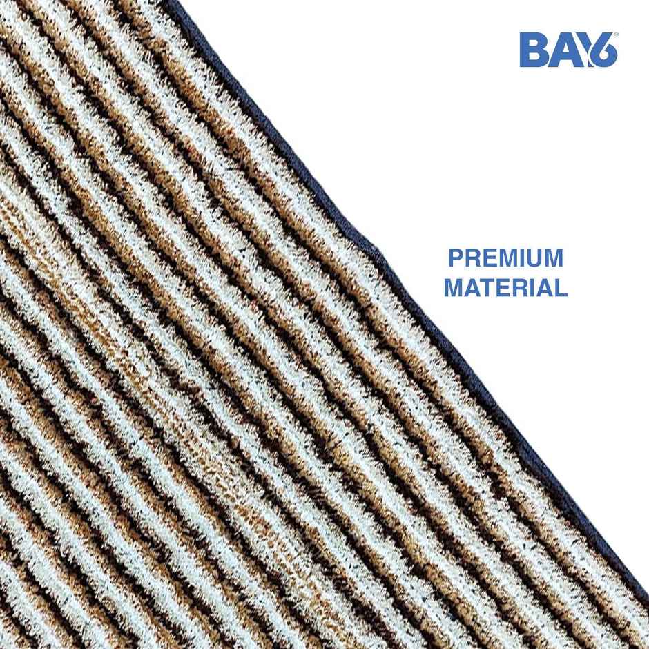 BAY6 Sona Microfibre Floor Runner | Brown | 50 x 125 cm