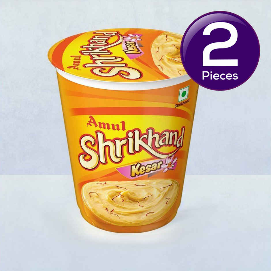 Amul Shrikhand Kesar Combo