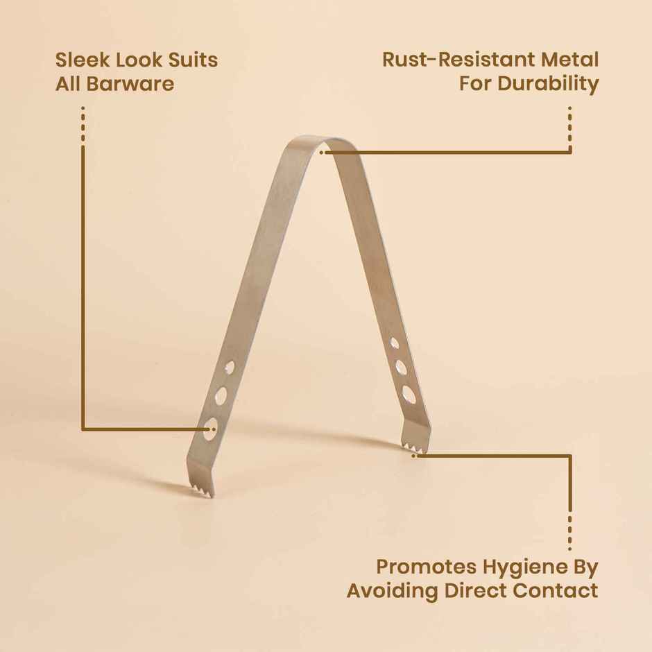 Stainless Steel Ice Tong