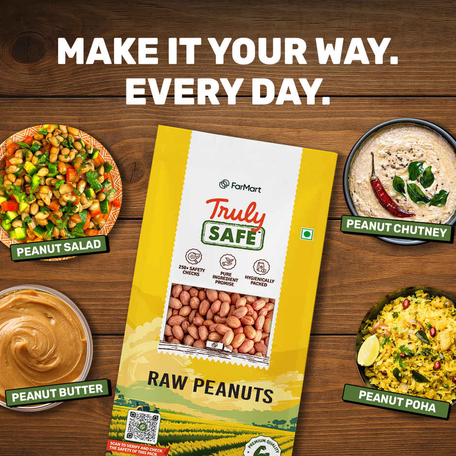 Truly Safe Premium Raw Peanuts