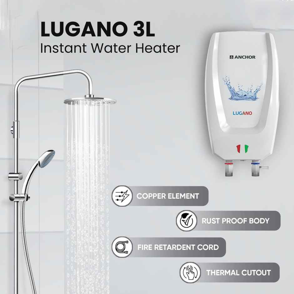 Panasonic Lugano 3 L Instant Geyser