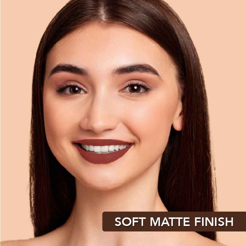 Blue Heaven Cookie & Crush Chocolate Flavored Soft Matte Lipstick | Chocochip Need