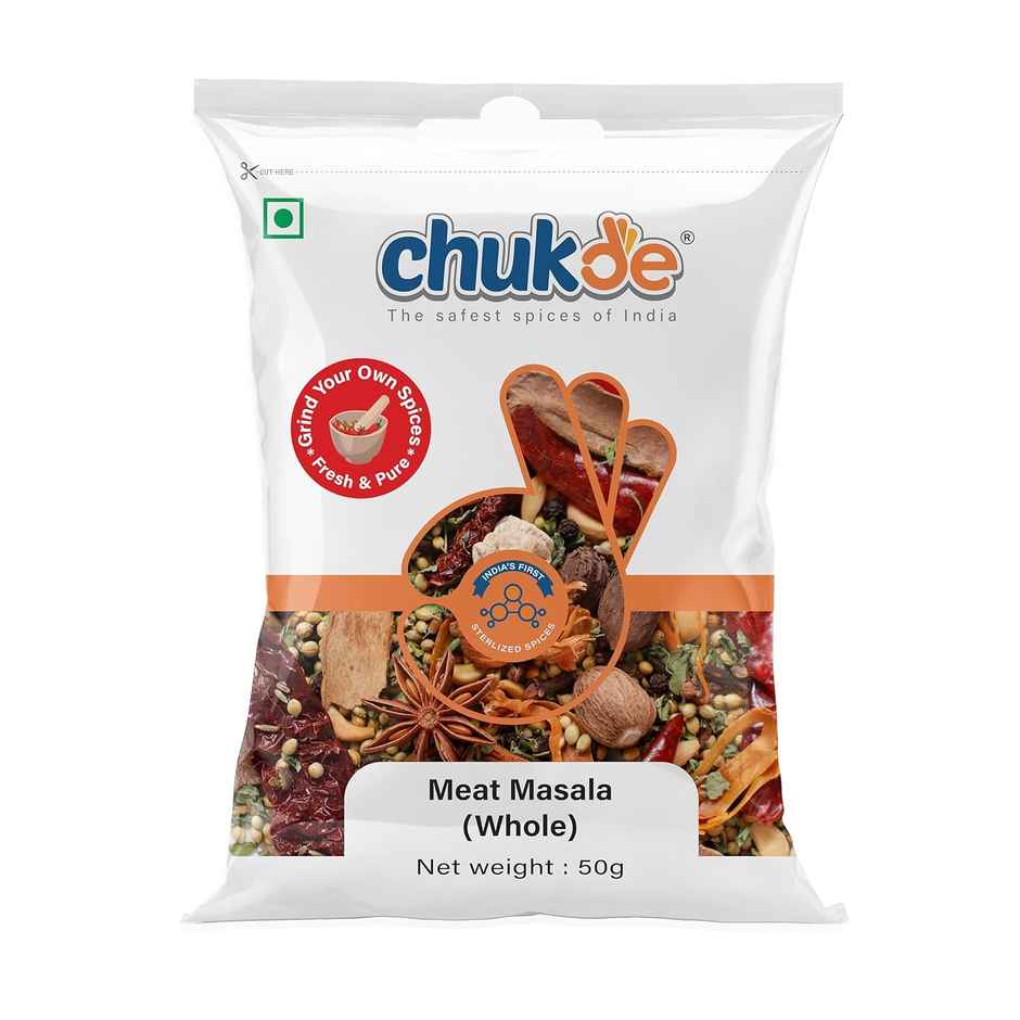 Chukde Meat Masala Sabut (Whole Spice Mix for Meat)