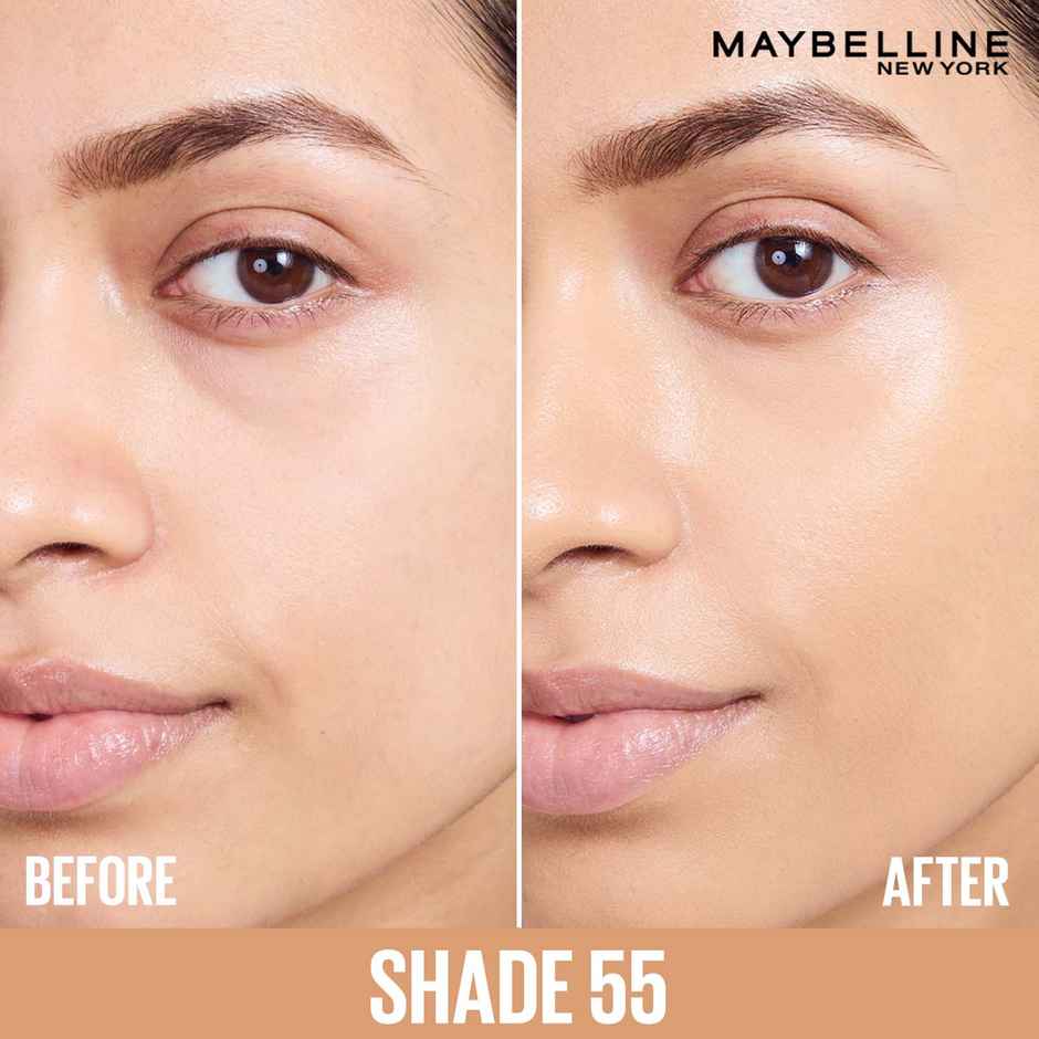 Maybelline Fit Me BB Nude Glow BB Cream, SPF 50 + 24H Hydration - 55