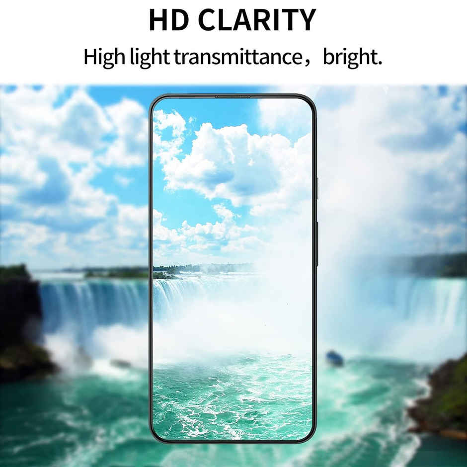 Ohonesty Edge to Edge Full Glue Tempered Glass for Samsung Galaxy M21