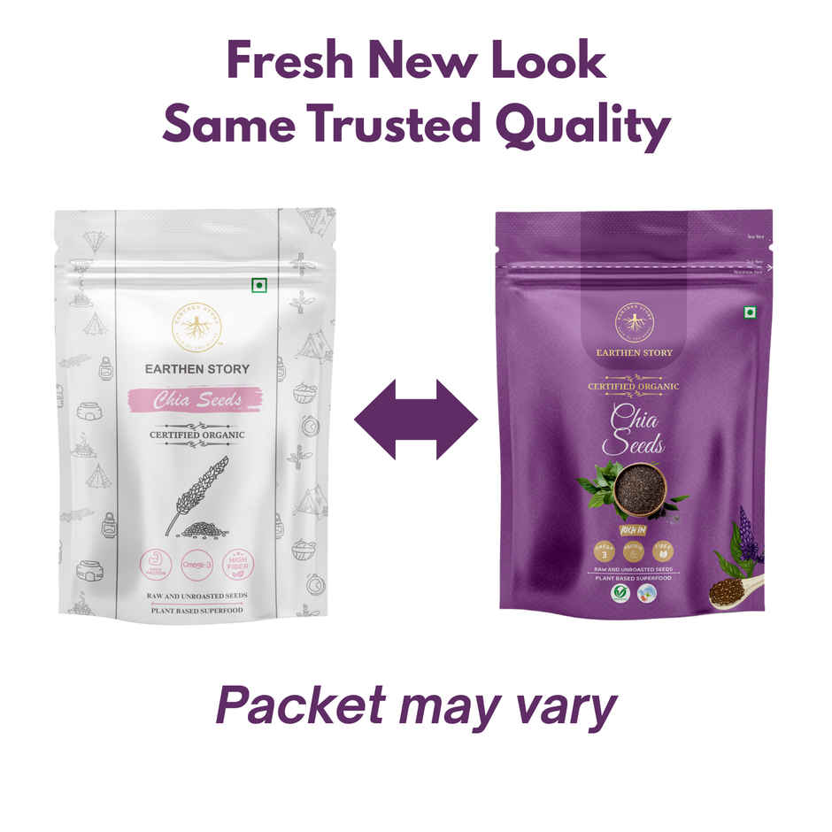 Earthen Story Organic Raw Chia Seeds