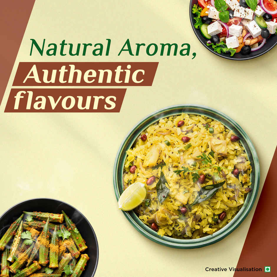 Saffola Groundnut (Peanut) Cold Pressed Oil | Cold Pressed Groundnut Oil | Helps Lower Cholesterol