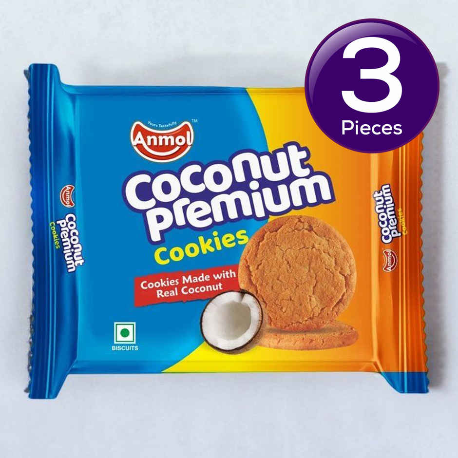 Anmol Coconut Premium Flavoured Biscuits | Artificial Colour-free Combo