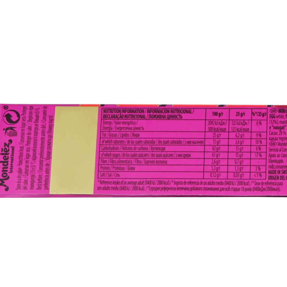 Toblerone Fruit & Nut Chocolate