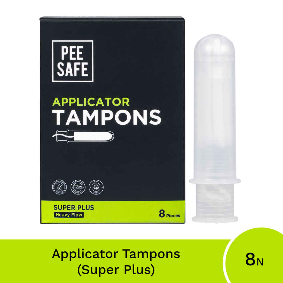 Pee Safe Applicator Tampons Super Plus