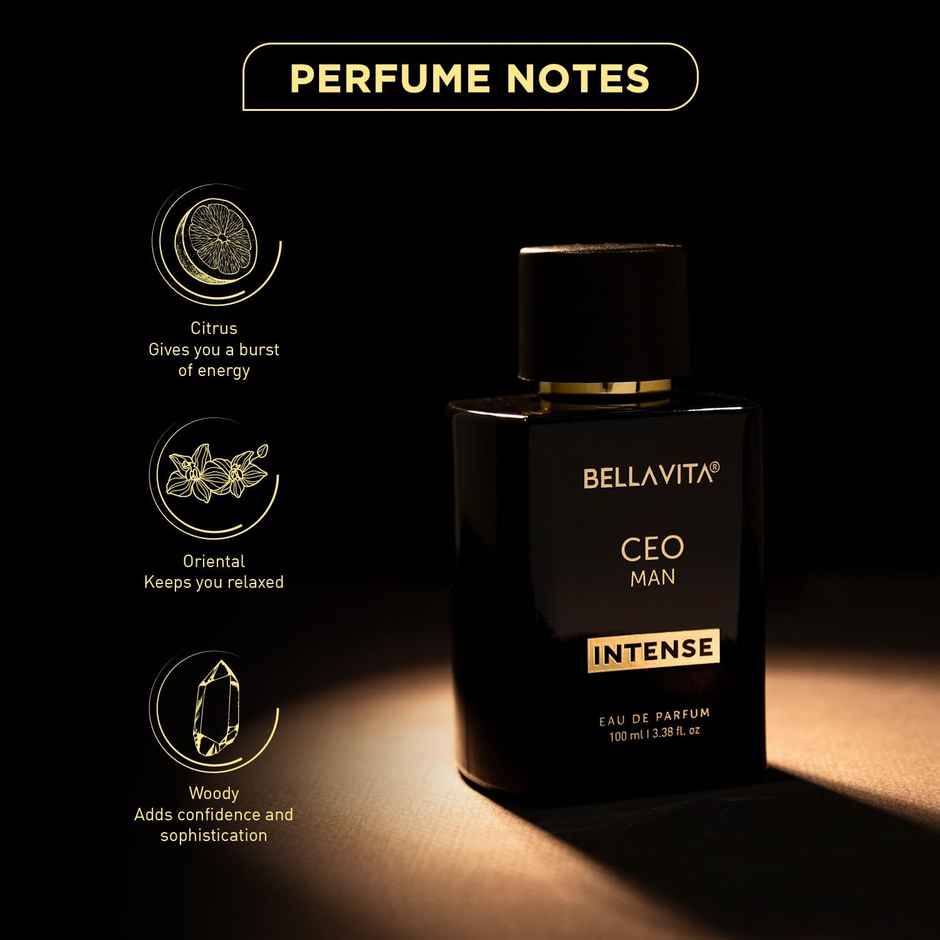Bella Vita Luxury CEO MAN Intense Eau De Parfum Perfume for Men