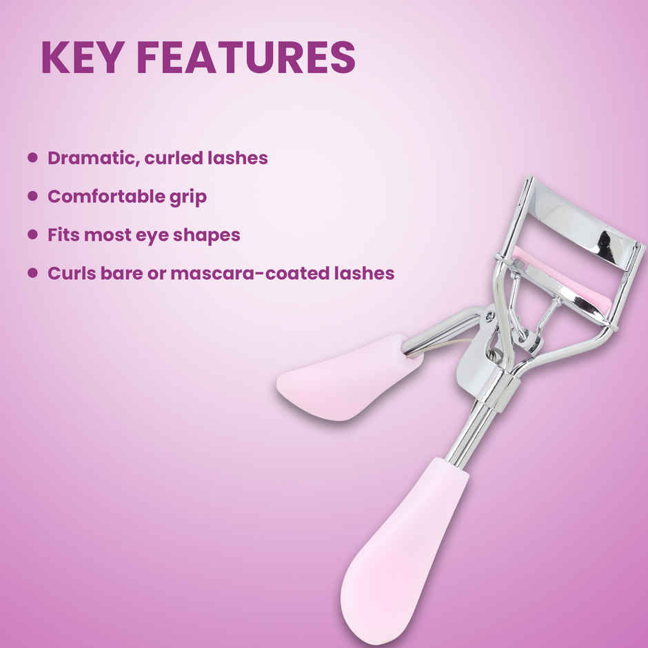 Midazzle Premium Eyelash Curler With Grip |MIEL3102 | Assorted