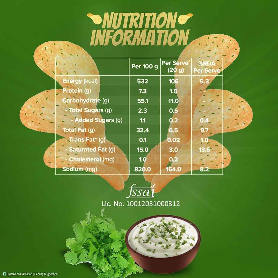 Bingo! Original Style Cream & Onion Flat Cut Potato Chips