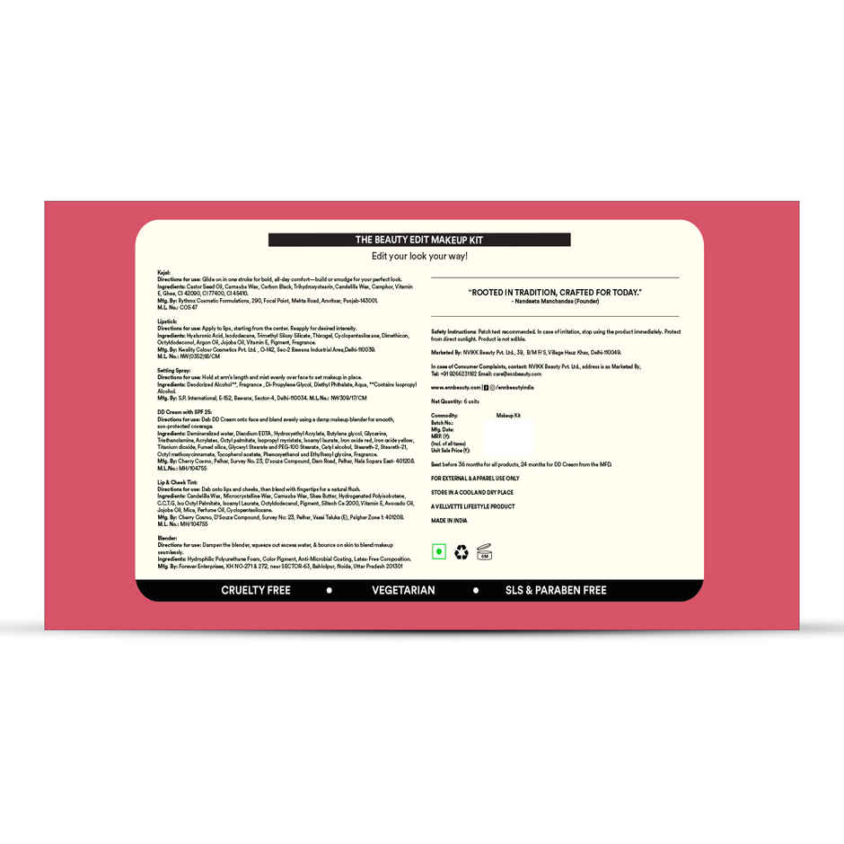 Enn Beauty The Glam Edit Makeup Kit