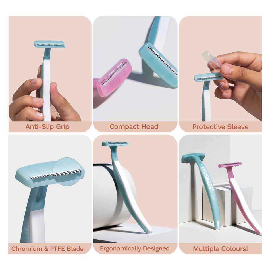 FURR By Pee Safe Bikini Line Trimming Razor | Safe & Precise Shaving for Sensitive Skin