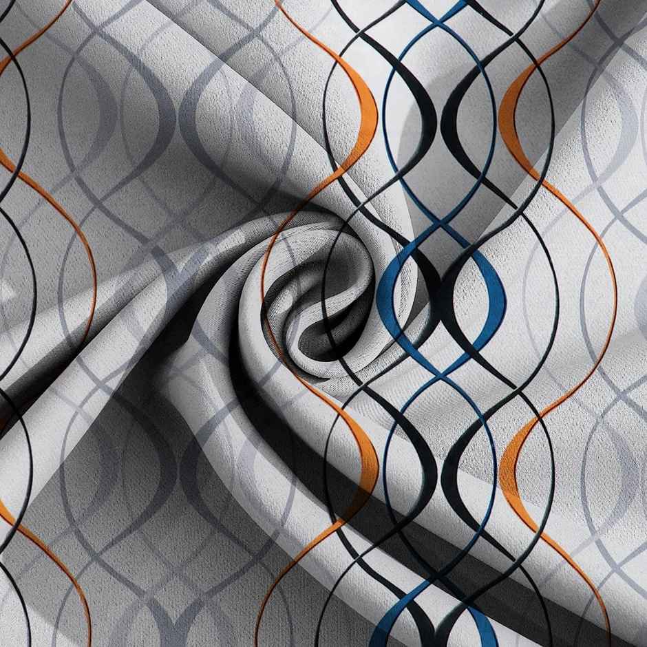 Swadeshi Style Unique Design All Round Elastic Fitted Double Bedsheet with 2 Pillow Cover