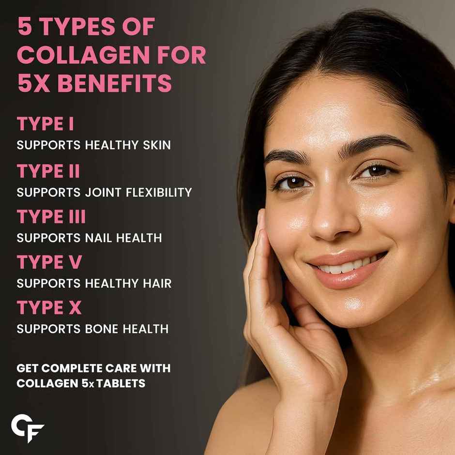 Carbamide Forte Multi Collagen Supplements For Skin Collagen Tablets For Women & Men Skin Supplement