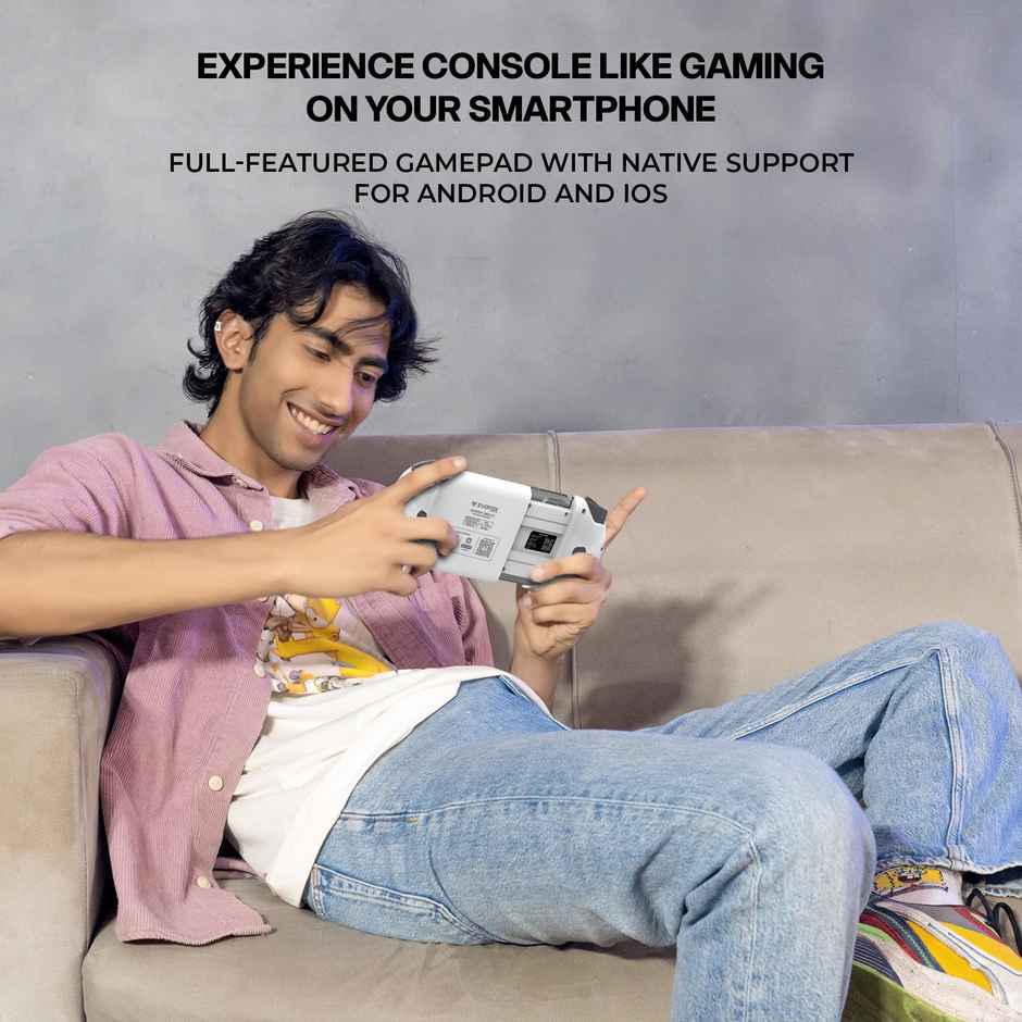 Evofox Deck 2 Smartphone Wireless Gaming Controller | Hall Effect Joysticks | RGB | Android & iOS