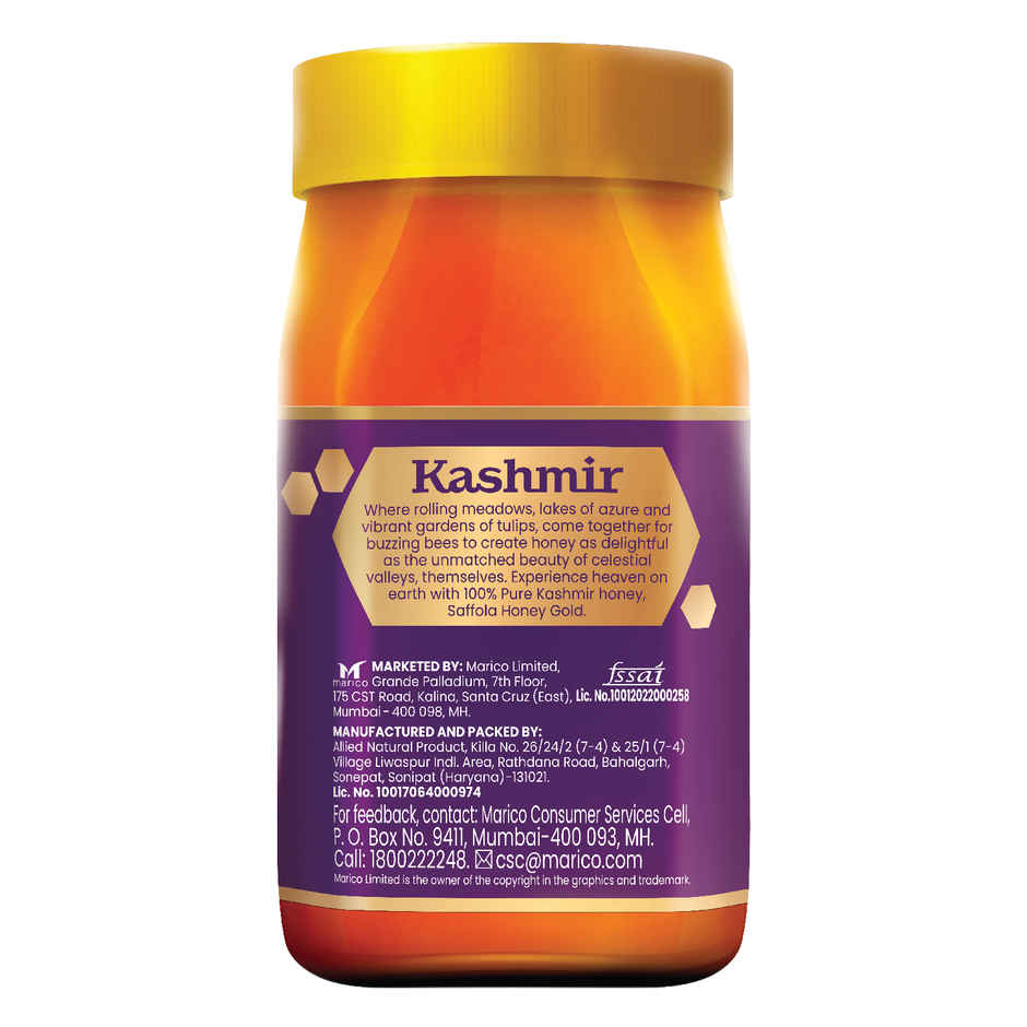 Saffola Honey Gold Made With Kashmir Honey