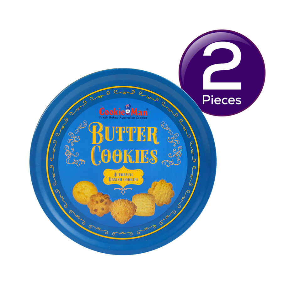 CookieMan Danish Cookies Butter Biscuits | Trans Fat-free Combo
