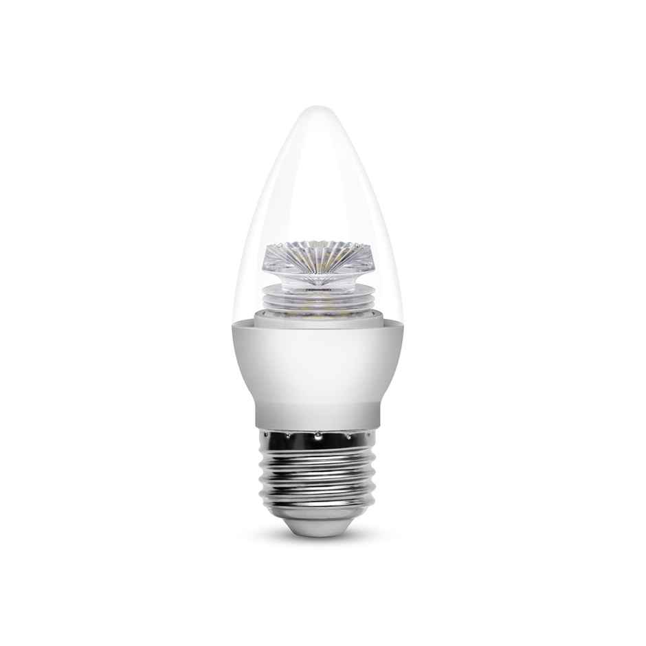 Wipro Garnet 5W LED Candle Bulb | E14 Base | Warm White(2700 K)