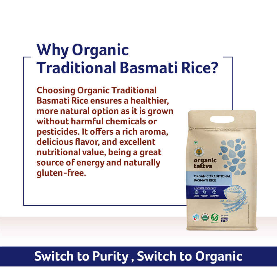 Organic Tattva Traditional Basmati Rice