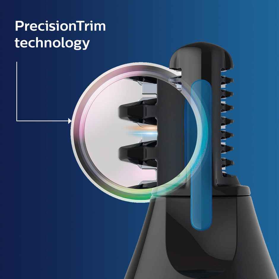 Philips Cordless Nose, Ear & Eyebrow Trimmer with Protect Guard System | NT3650/16
