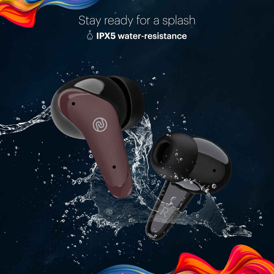 Noise Buds VS102 Plus 70H Playtime 4 Mic ENC 11mm Driver Instacharge TWS Earbuds | Deep Wine