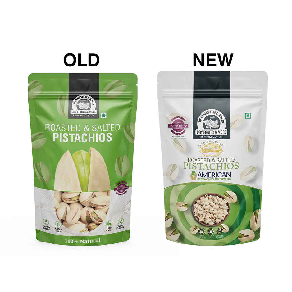 Wonderland Foods Roasted & Salted Pistachios