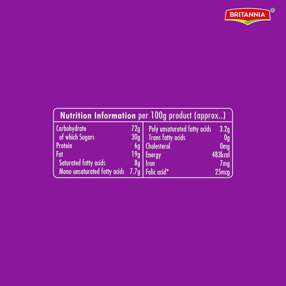 Britannia Tiger Krunch Biscuits Loaded With Choco Chips