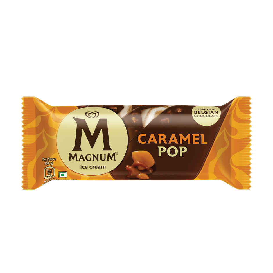 Kwality Wall Magnum Caramel Pop Ice Cream Stick Combo